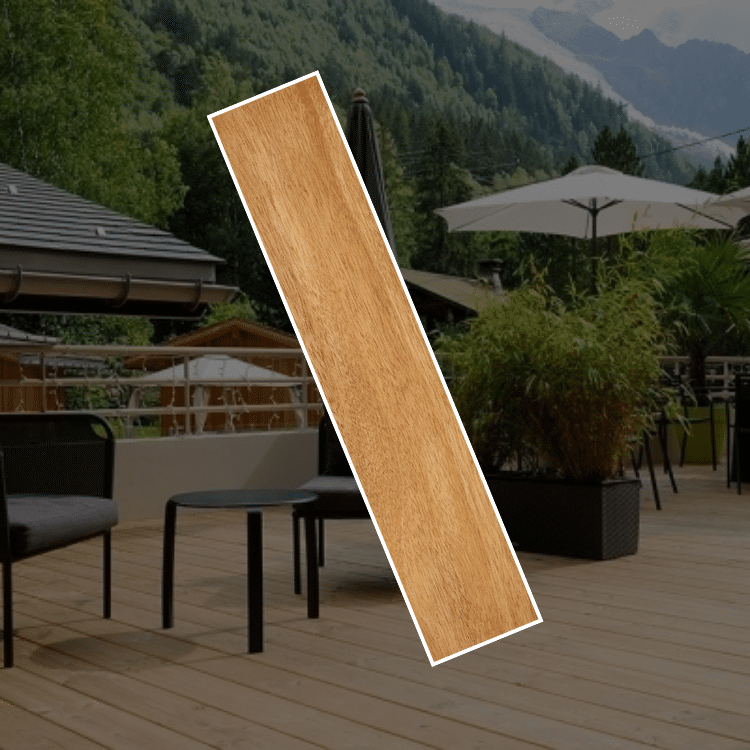 Une lame de terrasse en Garapa