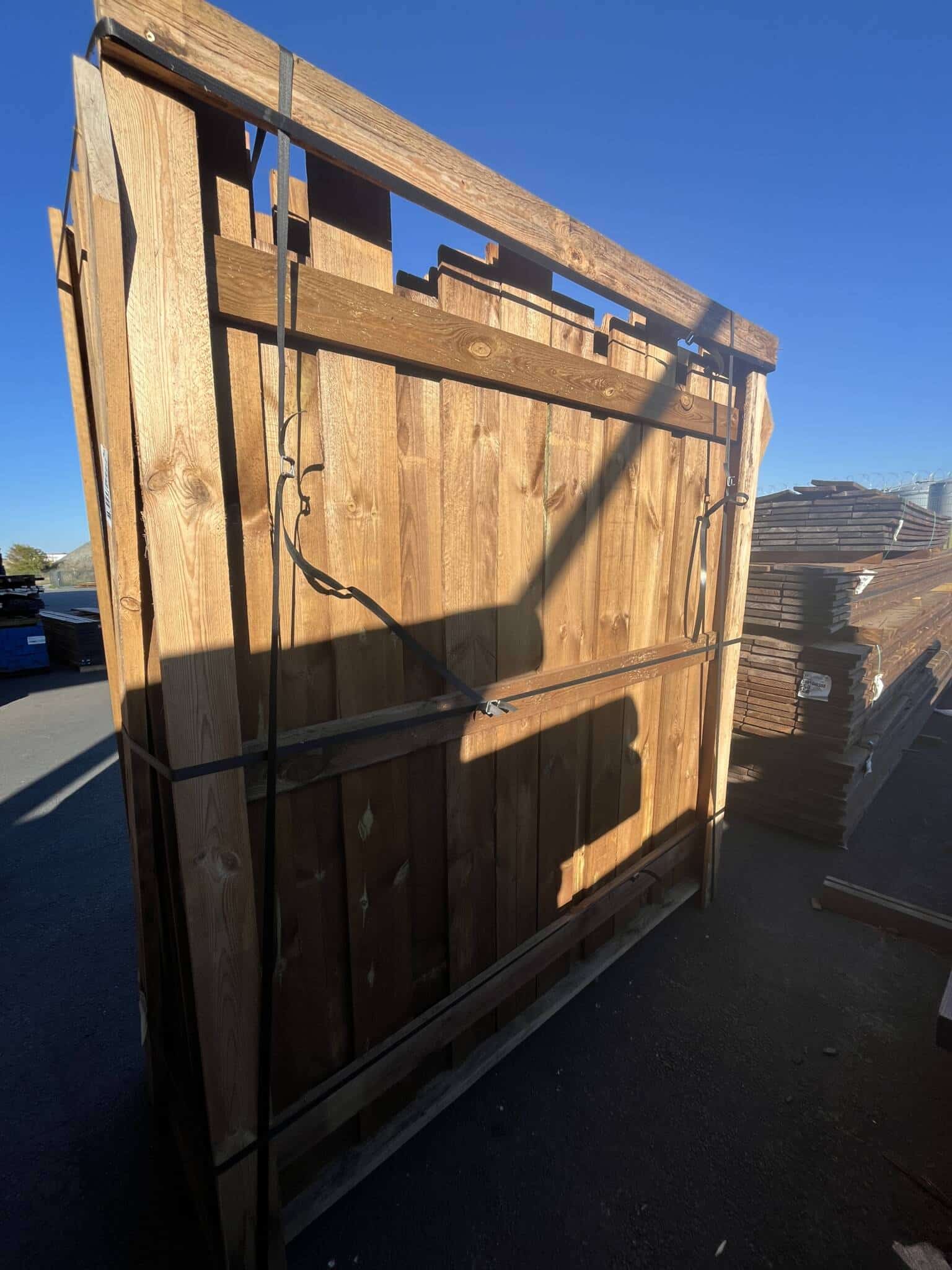 Face arrière de la cloture seville