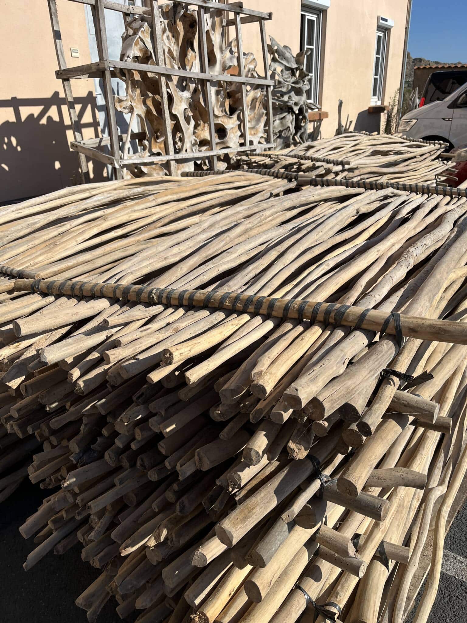 branche bois flotté naturel en bois exotique