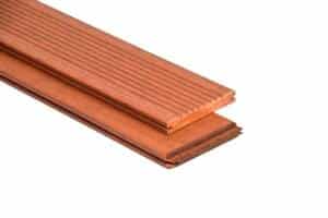 lame terrasse en bambou couleur claire