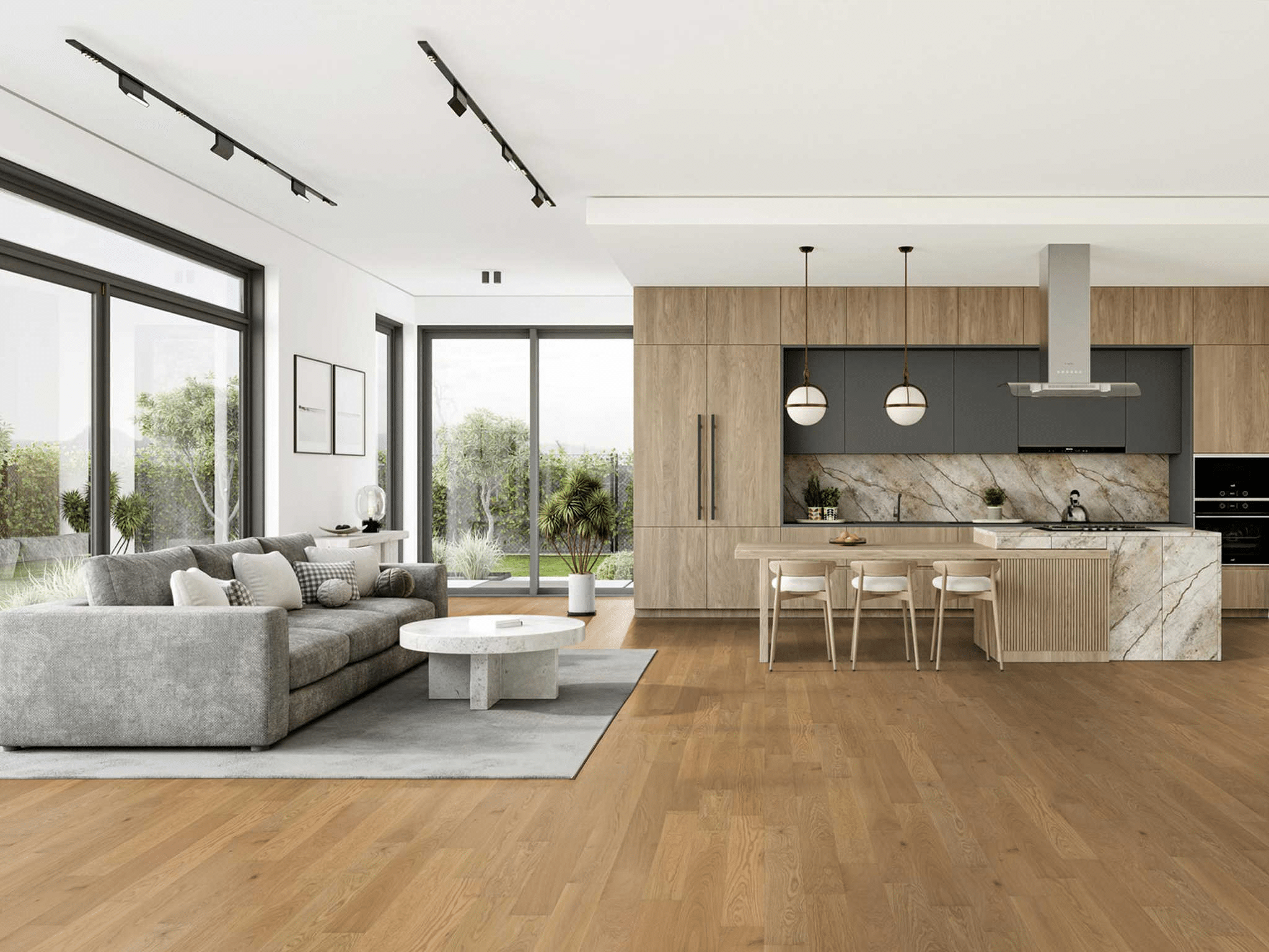 parquet contrecollé pose collée Access Alice